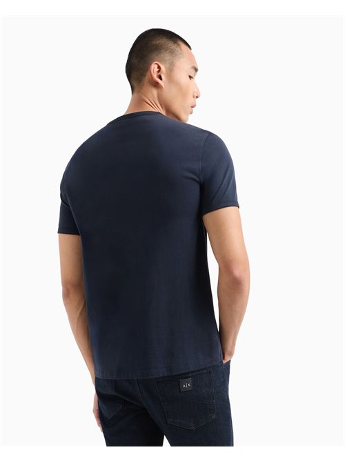 t-shirt man navy ARMANI EXCHANGE | 8NZT76Z8H4Z/1510